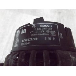 VOLVO V40 1.8 16V alternator 80A  BOSCH 0123315021 9164940